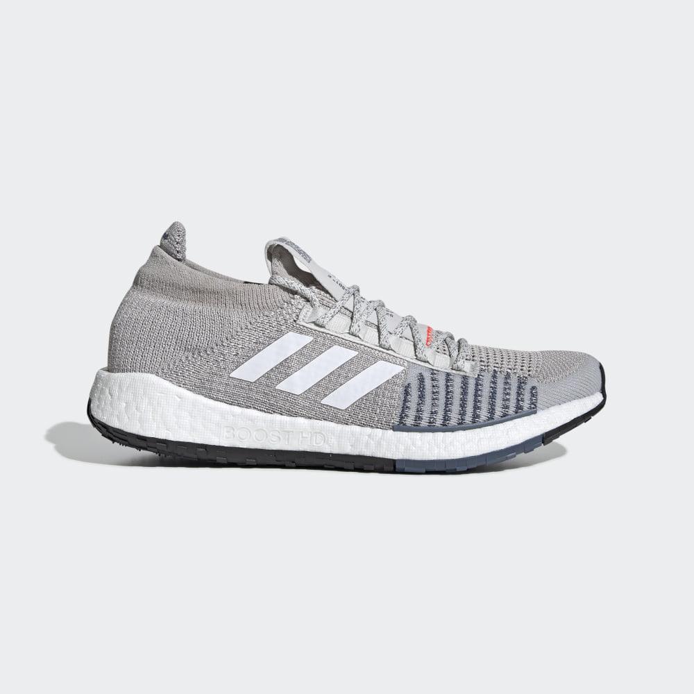 Adidas Men's Pulseboost HD Running Shoes Grey/White Ireland FU7336